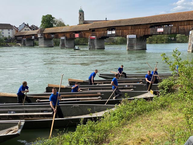 Eindrücke vom ersten «Brugge-Cup» bei der Holzbrücke in Stein/Bad Säckingen. Foto: Sonja Fasler