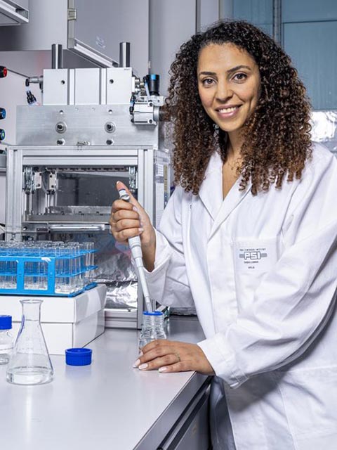 Die Forscherin Dr. Lubna Dada. Foto: zVg