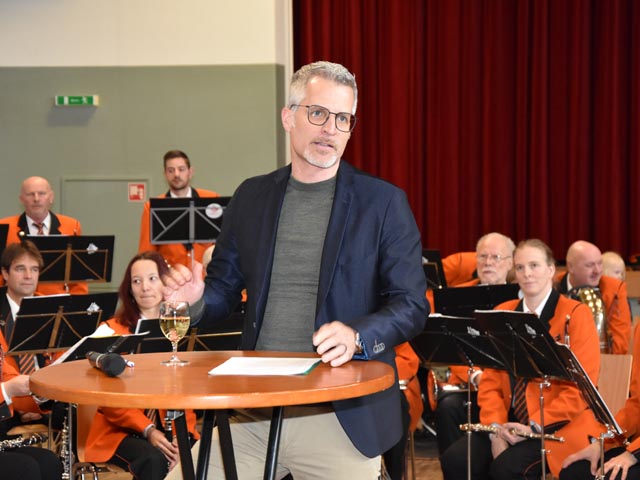 Rück- und Ausblick mit Vizeammann Oliver Brem. Foto: Jörg Wägli