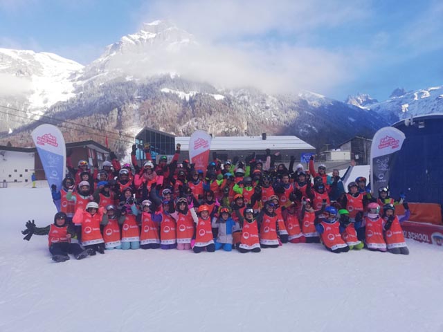 Skitag der Schule Sulz in Engelberg. Foto: zVg