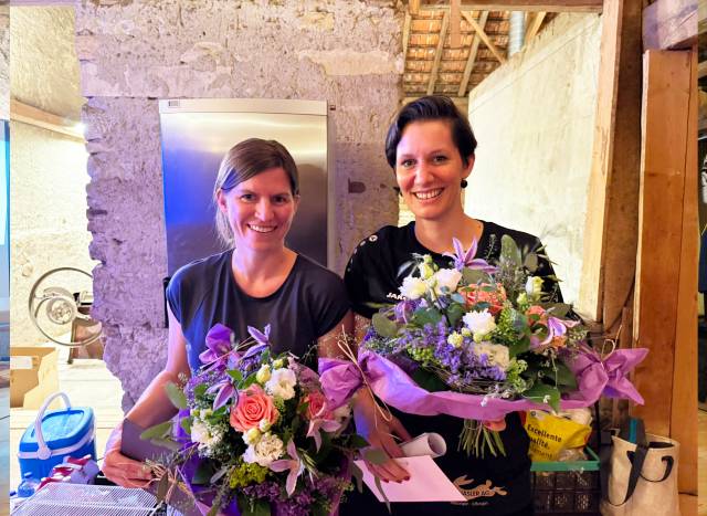 Nadine Bosshard und Nina Ledwinka. Foto: zVg 